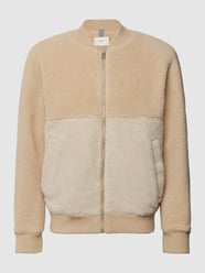 Bluza rozpinana z imitacji futerka od s.Oliver RED LABEL Brązowy - 35