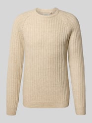 Gebreide pullover met ronde hals, model 'DEXTER' van Blend - 26