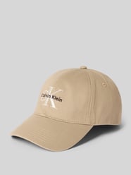 Größenverstellbare Cap mit Label-Stitching von CK Calvin Klein Beige - 20