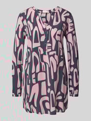 Longbluse mit V-Ausschnitt von Christian Berg Woman - 40
