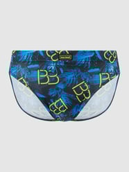 Slip van microvezel van Bruno Banani Blauw / turquoise - 28