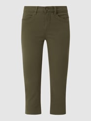 Capri-jeans met stretch, model 'Fotwill' van Fransa Groen - 5