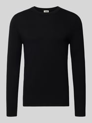 Gebreide pullover met ribboorden, model 'Irmino' van Drykorn - 20