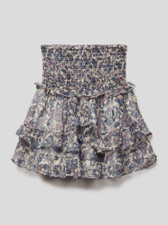 Rok in laagjeslook, model 'Qamara' van VINGINO Wit - 17