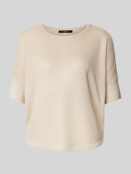 Sweter z dzianiny z prążkowanymi wykończeniami model ‘Telanor’ od someday. - 25