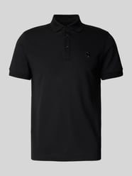 Regular fit poloshirt met logostitching, model 'Parris' van BOSS - 32