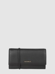 Portemonnaie aus Leder von Coccinelle Grau / Schwarz - 15