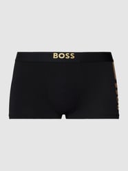 Boxershort met logo in band, model 'Trunk Starlight' van BOSS Grijs / zwart - 44