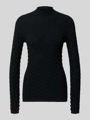 Slim Fit Longsleeve aus Viskose-Mix von Emporio Armani - 5
