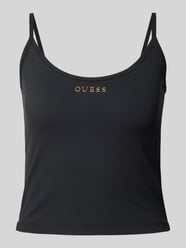 Top mit Label-Applikation Modell 'MARIKA' von Guess Activewear Schwarz - 13