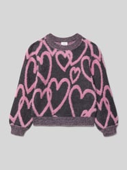 Loose fit gebreide pullover van viscosemix van s.Oliver RED LABEL - 37