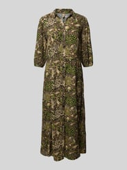 Hemdblusenkleid aus Viskose mit Knopfleiste von Soyaconcept - 2
