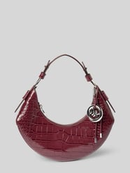 Handtas met labeldetail, model 'KOA' van MICHAEL Michael Kors Bordeaux - 4