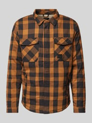 Regular fit overhemdjack met labeldetail, model 'CRAFT' van VINTAGE INDUSTRIES Geel - 24