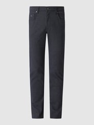Regular Fit Hose mit Stretch-Anteil  von bugatti Blau - 38
