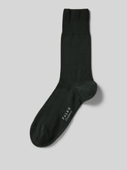 Socken mit Label-Stitching von Falke Grün - 20