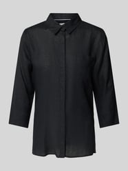 Regular Fit Leinenbluse mit Brusttasche Modell 'Vickie' von Brax - 11