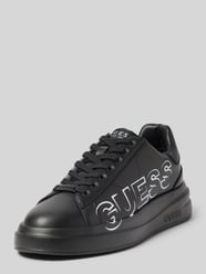 Sneaker mit Label-Print Modell 'ELBA' von Guess Schwarz - 5