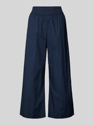 Wide Leg Culotte mit elastischem Bund von Marc O'Polo Denim Blau - 36