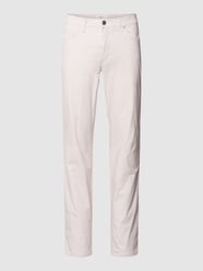 Stoffen broek in 5-pocketmodel, model 'CADIZ' van Brax Grijs / zwart - 43