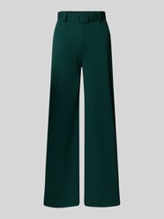 Stoffen broek met riem en steekzakken van ZABAIONE - 31