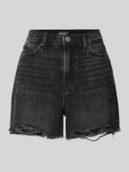 Szorty jeansowe o kroju regular fit z czystej bawełny model ‘SUMMER’ od Pieces - 15