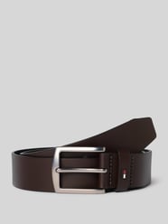 Riem van echt rundleer, model 'DENTON 4.0' van Tommy Hilfiger - 8