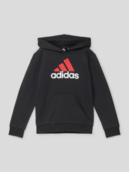 Hoodie mit Logo-Print von ADIDAS SPORTSWEAR Grau / Schwarz - 17