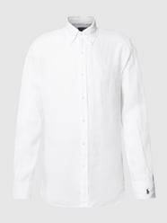 Linnen overhemd met button-downkraag, model 'OL MAINSTREET' van Polo Ralph Lauren Wit - 21