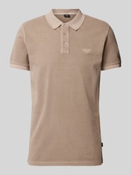 Regular Fit Poloshirt im unifarbenen Design Modell 'Ambrosio' von JOOP! Jeans Braun - 43