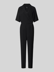 Jumpsuit mit Reverskragen Modell 'CLACSON' von Marella Schwarz - 15