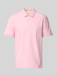 Regular Fit Poloshirt mit Label-Stitching von Gant - 30