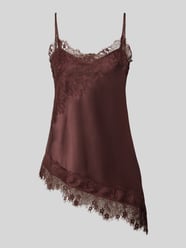 Regular Fit Blusentop mit Spitzenbesatz Modell 'INDONA' von ONLY - 14