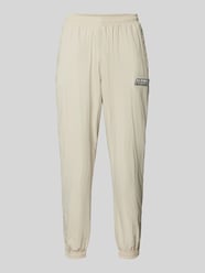 Sweatpants mit elastischem Bund von KARL KANI Beige - 22