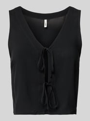 Top bluzkowy o kroju relaxed fit z czystej wiskozy model ‘NOVA LIFE’ od ONLY - 48