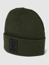 Beanie in Ripp-Optik von Wellensteyn Grün - 23