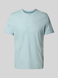 T-Shirt mit geripptem Rundhalsausschnitt von MCNEAL - 18