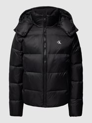 Steppjacke mit abnehmbarer Kapuze von Calvin Klein Jeans Schwarz - 21