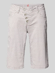 Regular Fit Shorts im 5-Pocket-Design Modell 'Malibu' von Buena Vista Weiß - 42