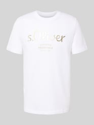 Regular Fit T-Shirt aus reiner Baumwolle von s.Oliver RED LABEL - 5