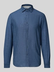 Koszula biznesowa o kroju regular fit z kołnierzykiem typu kent model ‘ROMA’ od FIL NOIR - 10