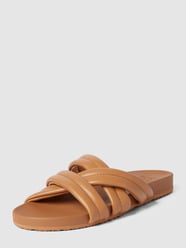 Pantoletten mit breiten Riemen Modell 'SERENA' von Billabong Braun - 34