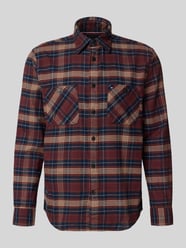 Regular fit vrijetijdsoverhemd van puur katoen, model 'FLANNEL TARTAN' van Tommy Hilfiger Bordeaux - 23