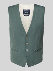 Kamizelka o kroju slim fit ze wzorem na całej powierzchni od MCNEAL - 46