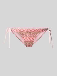Bikini-Hose mit Allover-Muster Modell 'ADA' von Pieces Pink - 26