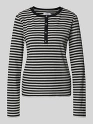 Longsleeve mit Henley-Kragen von MYON - 1