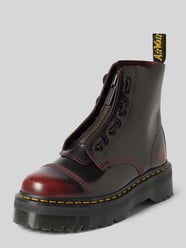 Kozaki ze skóry bydlęcej nappa z przednim zamkiem błyskawicznym od Dr. Martens - 11