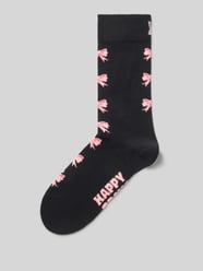 Socken mit Motiv-Stitching Modell 'Bow' von Happy Socks - 36