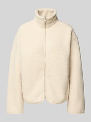 Fleecejack met opstaande kraag, model 'Letha' van MSCH Copenhagen Beige - 15