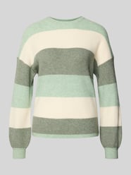Sweter z dzianiny o regularnym kroju z mieszanki wiskozy model 'ATIA' od ONLY - 8